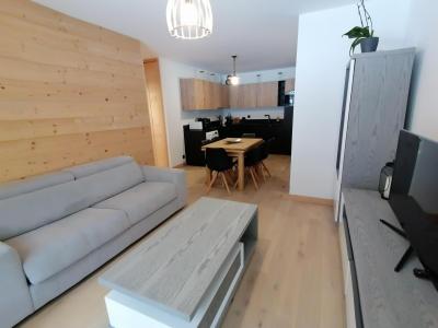 Wakacje w górach Apartament 3 pokojowy kabina 6 osób (B32) - Snoroc - La Plagne - Pokój gościnny