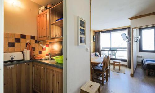 Urlaub in den Bergen Studio für 4 Personen (Sélection 30m²-4) - Studio quartier Reberty 1850 - Les Menuires - Küche