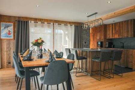 Vakantie in de bergen Appartement 5 kamers 10 personen (101) - Teka - Les Gets - Woonkamer