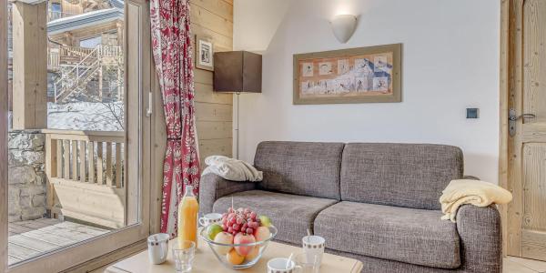 Vakantie in de bergen Appartement 3 kamers 6 personen (27 Premium) - TELEMARK - Tignes - Woonkamer