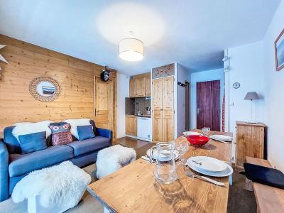 Vakantie in de bergen Studio cabine 4 personen (1) - Topaze - Saint Gervais - Woonkamer