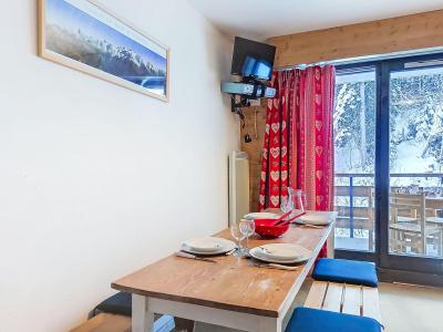 Vakantie in de bergen Studio cabine 4 personen (1) - Topaze - Saint Gervais - Woonkamer