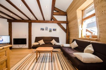 Holiday in mountain resort 3 room duplex apartment 6 people (antares) - Villa 1930 - Chamonix - Living room