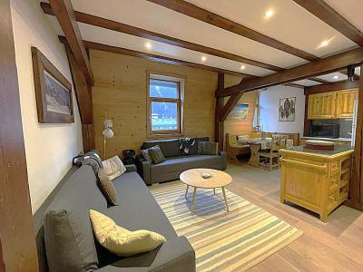 Urlaub in den Bergen 3 Zimmer Maisonettewohnung für 4 Personen (antares) - Villa 1930 - Chamonix - Wohnzimmer