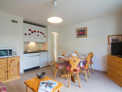 Urlaub in den Bergen 3-Zimmer-Appartment für 6 Personen (75) - Vostok Zodiaque - Le Corbier - Wohnzimmer