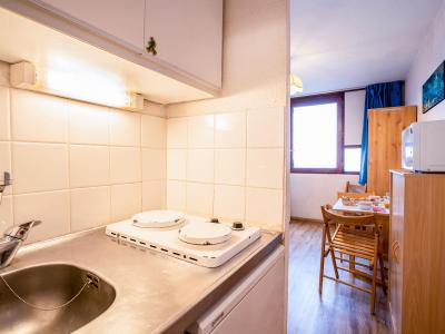 Vacaciones en montaña Apartamento 1 piezas para 2 personas (73) - Vostok Zodiaque - Le Corbier - Kitchenette