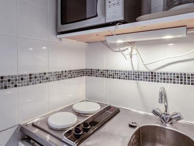 Vacaciones en montaña Apartamento 1 piezas para 2 personas (87) - Vostok Zodiaque - Le Corbier - Kitchenette