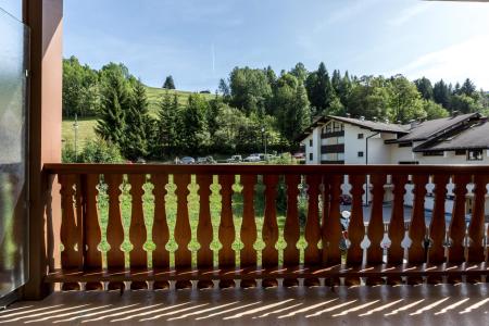 Vacaciones en montaña Apartamento cabina 3 piezas para 4 personas (18) - Week-End - La Clusaz - Balcón