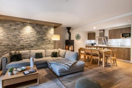 Holiday in mountain resort 4 room apartment cabin 6-8 people (B05) - Whistler Lodge - Courchevel - Living room