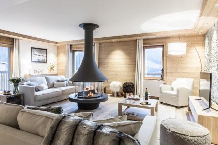 Vakantie in de bergen Appartement 4 kamers 6 personen (B03) - Whistler Lodge - Courchevel - Woonkamer