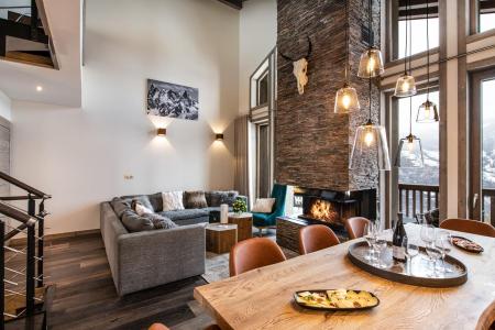 Vacanze in montagna Chalet 5 stanze per 8-10 persone (YL3) - Yellowstone Lodge - La Tania - Soggiorno