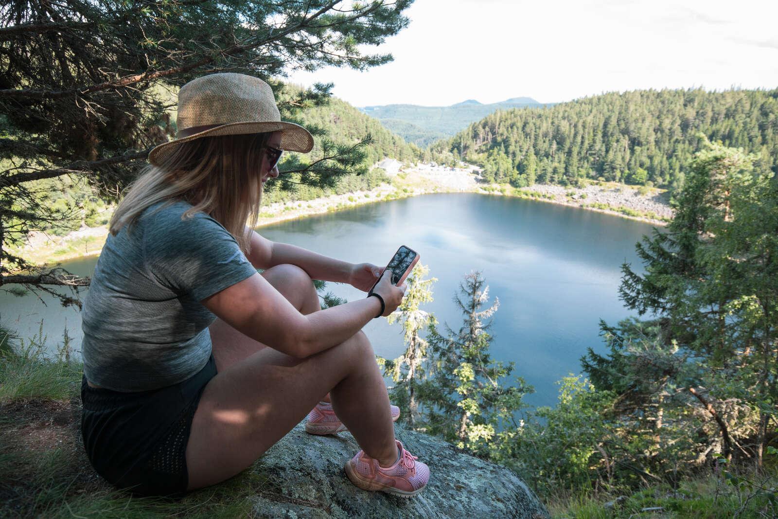 vacaciones montana Le Lac Blanc